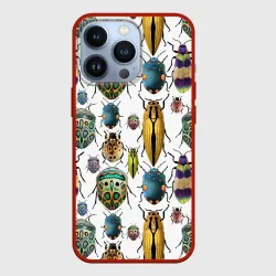 Чехол для iPhone 13 Pro Кислотные жуки