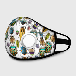 Маска из неопрена Кислотные жуки