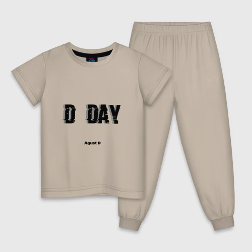Детская пижама хлопок D day Agust d