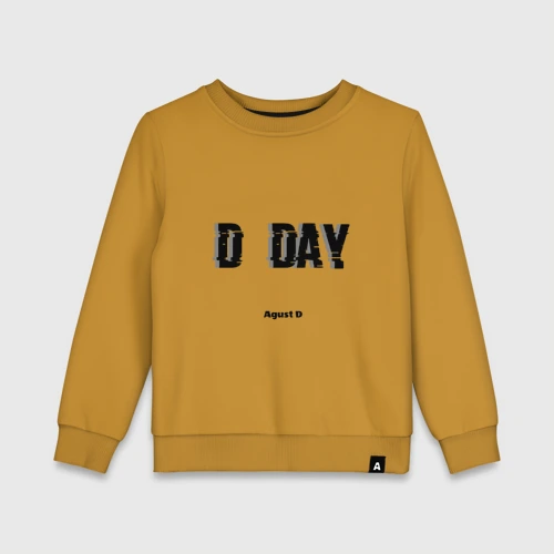Детский свитшот хлопок D day Agust d