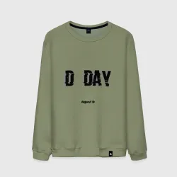 Мужской свитшот хлопок D day Agust d