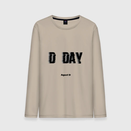 Мужской лонгслив хлопок D day Agust d