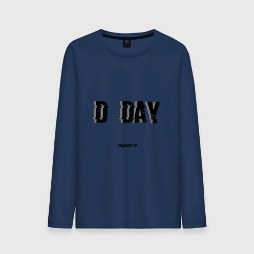Мужской лонгслив хлопок D day Agust d