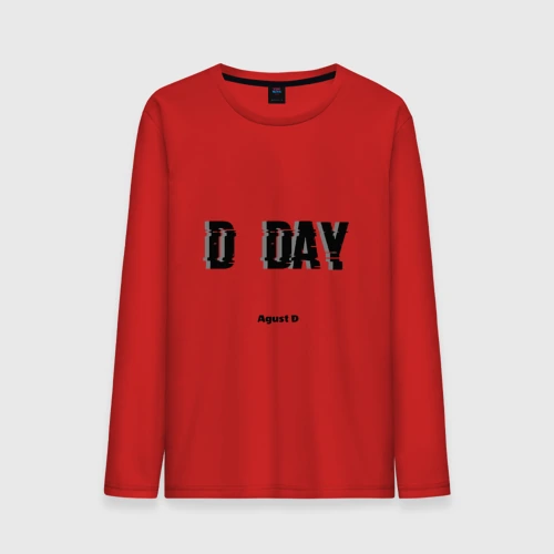 Мужской лонгслив хлопок D day Agust d