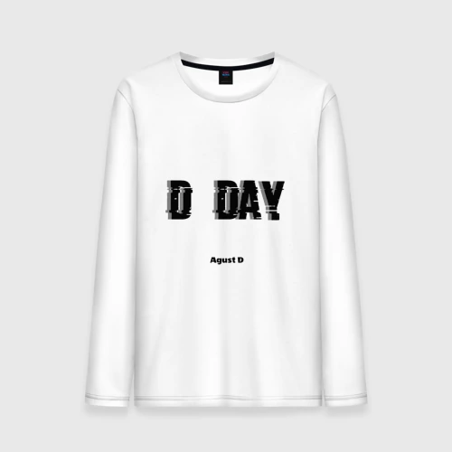 Мужской лонгслив хлопок D day Agust d