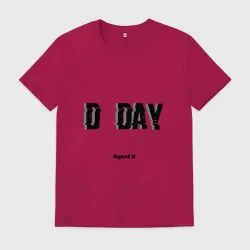Мужская футболка хлопок D day Agust d