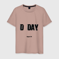Мужская футболка хлопок D day Agust d