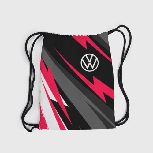 Рюкзак-мешок 3D Volkswagen fast lines - фото 6