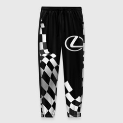 Мужские брюки 3D Lexus racing flag