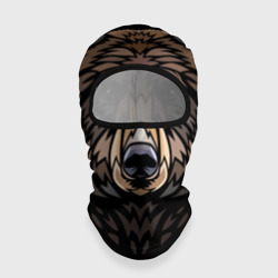 Медведь в этническом стиле – Балаклава с принтом купить
