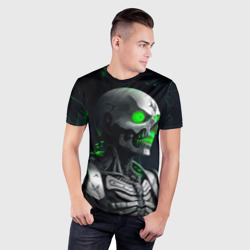 Мужская футболка 3D Slim Necron - фото 2