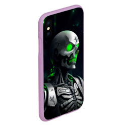 Чехол для iPhone XS Max матовый Necron - фото 2