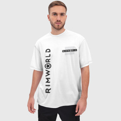 Мужская футболка oversize 3D Rimworld - фото 2