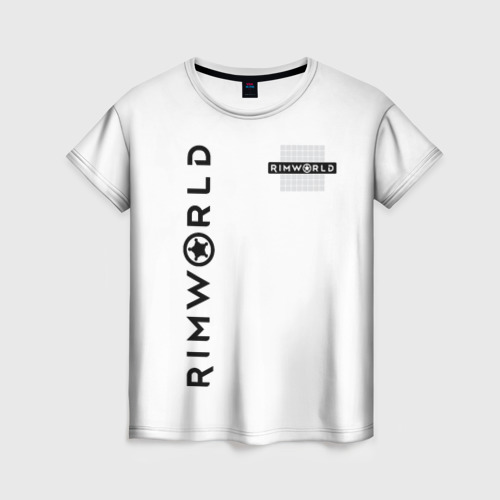 Женская футболка 3D с принтом Rimworld, вид спереди #2
