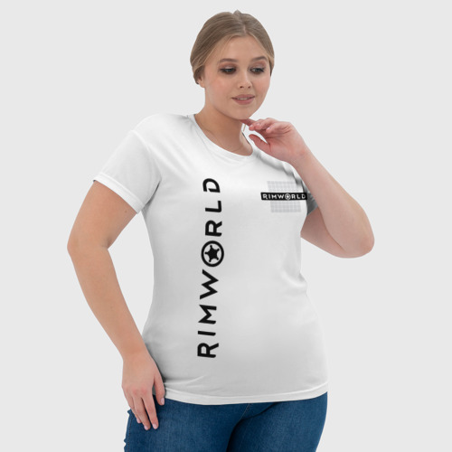 Женская футболка 3D с принтом Rimworld, фото #4