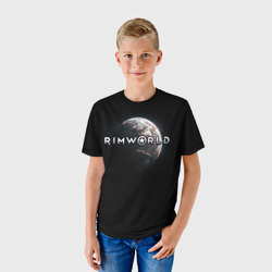 Детская футболка 3D Rimworld planet - фото 2