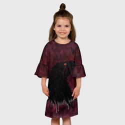 Детское платье 3D Орёл с шрамом - фото 2