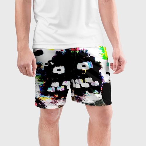 Мужские шорты спортивные Плохие парни 2, цвет 3D печать - фото 3