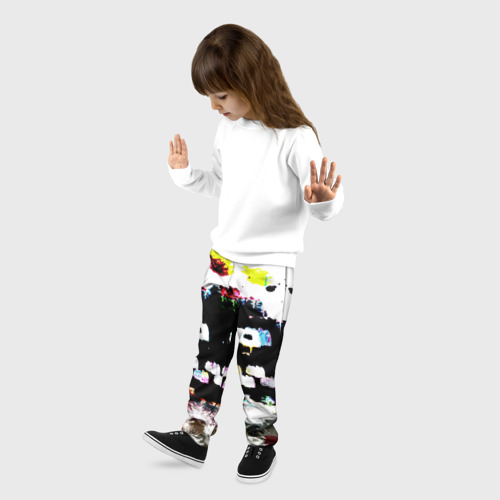 Детские брюки 3D с принтом Плохие парни 2, фото на моделе #1