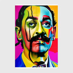 Магнитный плакат 2Х3 Salvador Dali - pop art - sketch