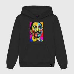 Мужская толстовка хлопок Salvador Dali - pop art - sketch