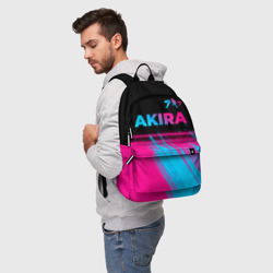 Рюкзак 3D Akira - neon gradient: символ сверху - фото 2