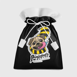 Подарочный 3D мешок Puglepuff Dogwarts black