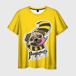 Puglepuff Dogwarts yellow – Мужская футболка 3D с принтом купить со скидкой в -26%