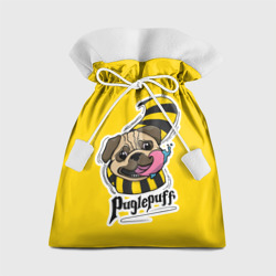 Подарочный 3D мешок Puglepuff Dogwarts yellow