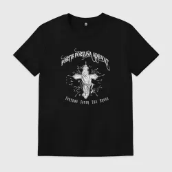 Мужская футболка хлопок John Wicks Tattoo Fortis Fortuna Adiuvat