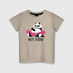 Детская футболка хлопок Ленивая панда