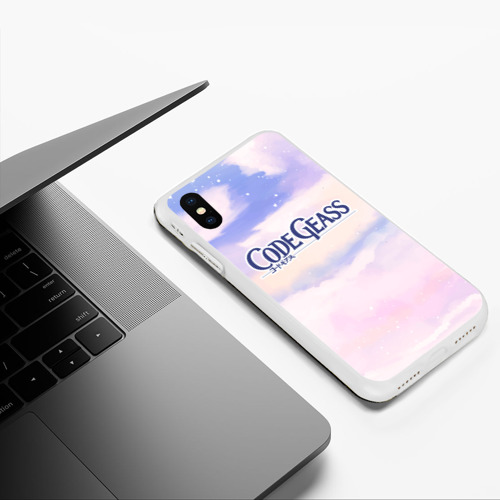 Чехол для iPhone XS Max матовый Code Geass sky clouds - фото 5