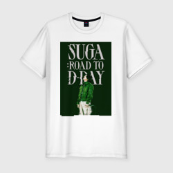 Мужская футболка хлопок Slim Suga Road to d day