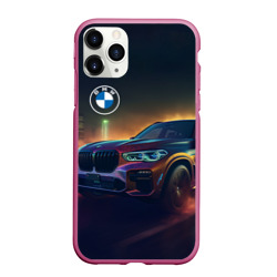 Чехол для iPhone 11 Pro Max матовый BMW midjourney