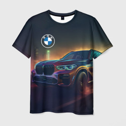 Мужская футболка 3D BMW midjourney