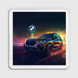 Магнит 55*55 BMW midjourney
