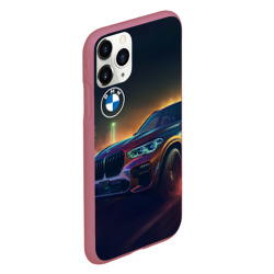 Чехол для iPhone 11 Pro матовый BMW midjourney - фото 2