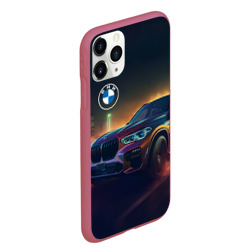 Чехол для iPhone 11 Pro Max матовый BMW midjourney - фото 2