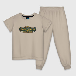 Pathfinder Kingmaker logo – Пижама из хлопка с принтом купить со скидкой в -9%