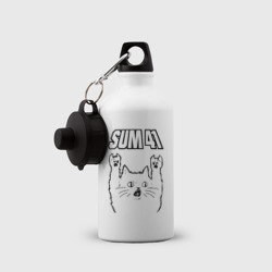 Бутылка спортивная Sum41 - rock cat - фото 2