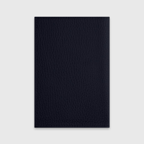 Обложка для паспорта матовая кожа Хомяк в неоновых красках, цвет черный - фото 2
