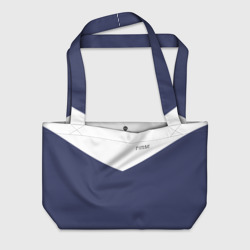 Пляжная сумка 3D Firm бело-синий