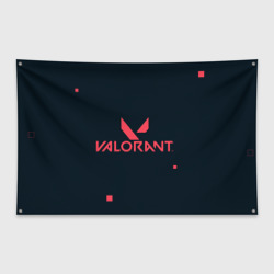 Valorant игрок – Флаг-баннер с принтом купить