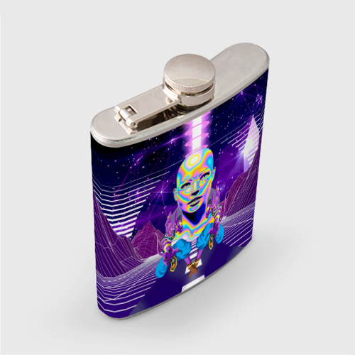 Фляга Goddess with two Beerus - vaporwave - фото 2