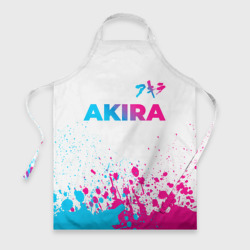 Фартук 3D Akira neon gradient style: символ сверху