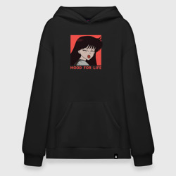 Худи SuperOversize хлопок Рей Хино