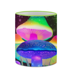 Кружка с полной запечаткой Волшебные светящиеся грибы и звезды - фото 2