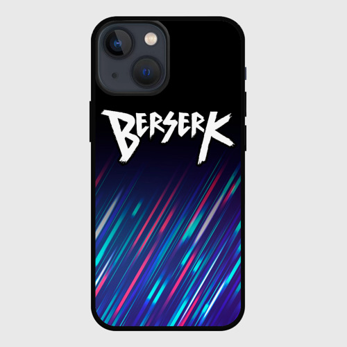 Чехол для iPhone 13 mini с принтом Berserk stream, вид спереди #2