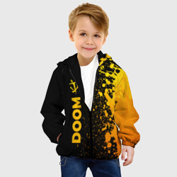 Детская куртка 3D Doom - gold gradient: по-вертикали - фото 2