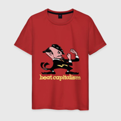 Мужская футболка хлопок Beat capitalism